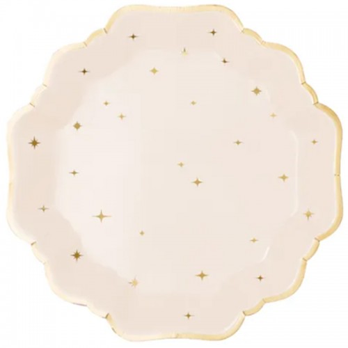 Pratos Estrelas Douradas 